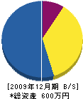 吉田工業 貸借対照表 2009年12月期