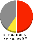 ヤシマ・エコ・システム 損益計算書 2011年3月期