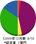 富田設備 貸借対照表 2009年12月期