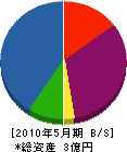 ヤマプラス仙台 貸借対照表 2010年5月期