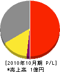 菅興業 損益計算書 2010年10月期