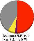 飯島興業 損益計算書 2009年3月期