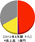 松山興業 損益計算書 2012年4月期