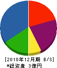 松浦工務店 貸借対照表 2010年12月期