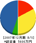 吉田工務店 貸借対照表 2007年12月期