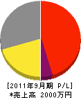 平井設備 損益計算書 2011年9月期