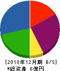 横浜バンダイ 貸借対照表 2010年12月期