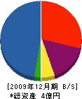 坂本土木 貸借対照表 2009年12月期
