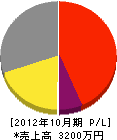 渡辺電機 損益計算書 2012年10月期