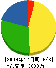 富山工業 貸借対照表 2009年12月期