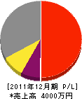 丸義小野組 損益計算書 2011年12月期
