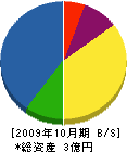 泉陽機工 貸借対照表 2009年10月期