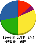 米広組 貸借対照表 2009年12月期