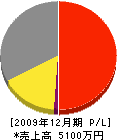 村田建設 損益計算書 2009年12月期