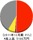 山本電気 損益計算書 2011年12月期 山本電気 損益計算書 2011年12月期