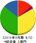 軽井沢総合サービス 貸借対照表 2010年9月期