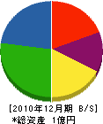 佐倉建設 貸借対照表 2010年12月期