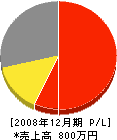 竹内興業 損益計算書 2008年12月期