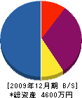 広進土木 貸借対照表 2009年12月期