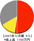 寺尾ポンプ店 損益計算書 2007年12月期