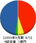 日昇ライナー 貸借対照表 2009年9月期