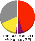 石川工業 損益計算書 2010年12月期