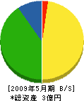 富士土建 貸借対照表 2009年5月期