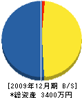 岸田工業 貸借対照表 2009年12月期