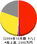 村田技研 損益計算書 2009年10月期
