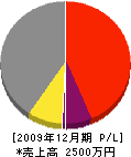 永井工務店 損益計算書 2009年12月期