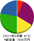 アトリエ久光 貸借対照表 2011年9月期