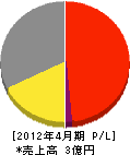 日本防火研究所 損益計算書 2012年4月期