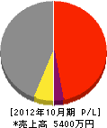 徳尾商店 損益計算書 2012年10月期