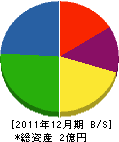 ヨシトミ 貸借対照表 2011年12月期