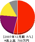 武田塗装 損益計算書 2007年12月期