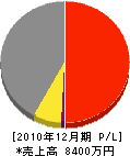 井本工務店 損益計算書 2010年12月期