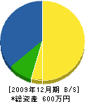 吉岡工業 貸借対照表 2009年12月期