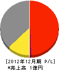 野沢高圧瓦工業所 損益計算書 2012年12月期