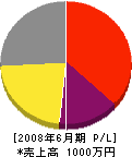 長井工務店 損益計算書 2008年6月期