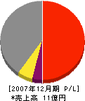 大島電気 損益計算書 2007年12月期