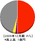 鈴木硝子店 損益計算書 2009年12月期