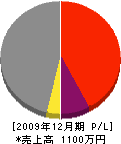 伊藤建具製作所 損益計算書 2009年12月期