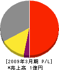 武田鉄工所 損益計算書 2009年3月期