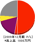 新江電機商会 損益計算書 2009年12月期