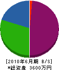 廣瀬興業 貸借対照表 2010年6月期