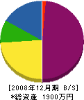 柴田商事 貸借対照表 2008年12月期