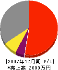 小倉東電設 損益計算書 2007年12月期