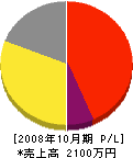 日本ジェット 損益計算書 2008年10月期