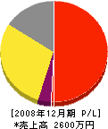 竹田工業 損益計算書 2008年12月期