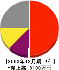 ミヤタ電気商会 損益計算書 2008年12月期